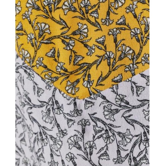 NWT H&M asymmetrical floral skirt size 4 - Picture 4 of 5